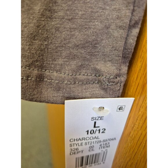 Girls' Lilo & Stitch Halloween Flip Sequin Long Sleeve T-Shirt - Charcoal L, Gre - Picture 8 of 13